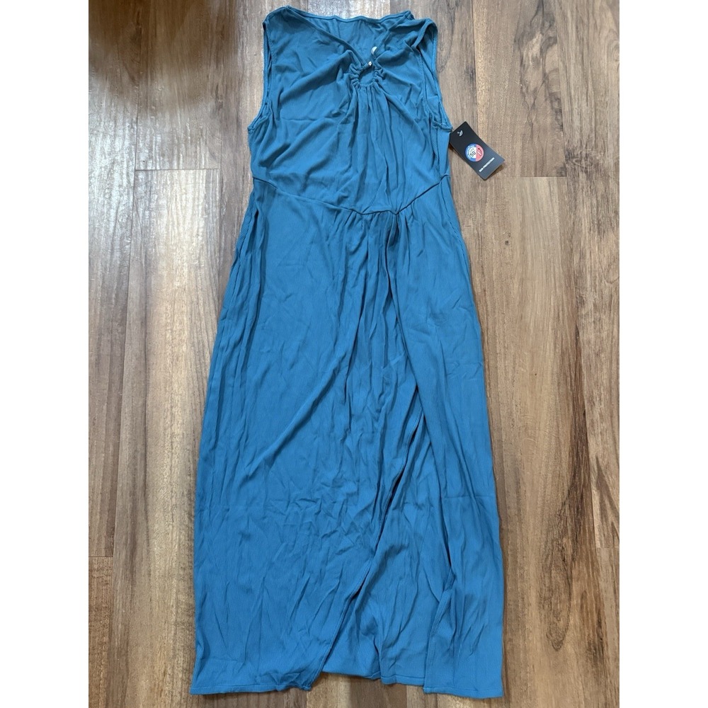 NIP K898 Women's Green Sleeveless  Midi Tank Cocktail Dress Sz Large‎ - Picture 8 of 15